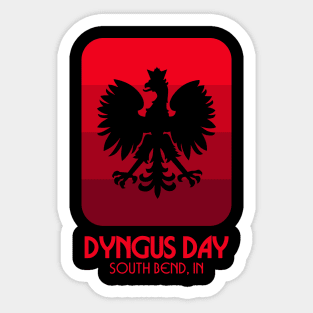 Dyngus Day South Bend Indiana Sticker